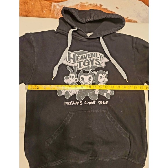 Premimum Men Heavenly Toys‎ Black Hoodie size Small - Picture 5 of 8